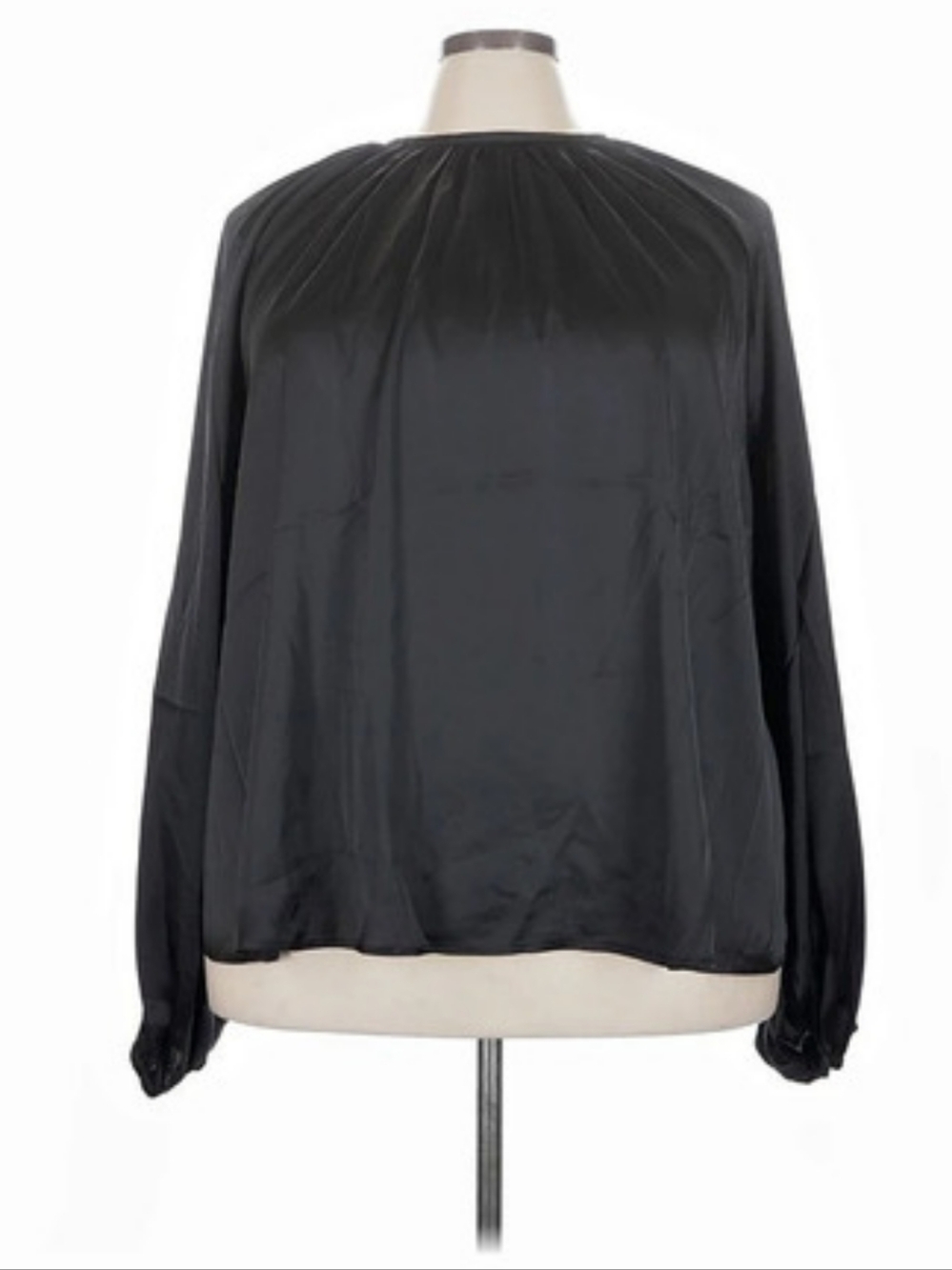 ASOS Design Black Satin Blouse 🖤 New with Tags ✨